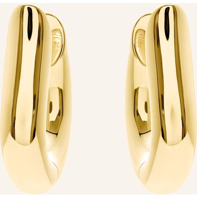 Tamara Comolli Ohrstecker Signature Ohrstecker Hoop Medium 18k Gelbgold gold
