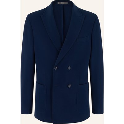 Boggi Milano Sweat-Sakko blau