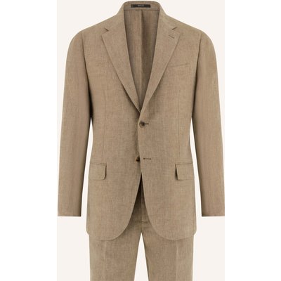 Boggi Milano Anzug Regular Fit beige