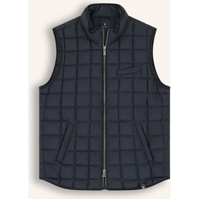 Boggi Milano Daunenweste Aus Cashmere blau