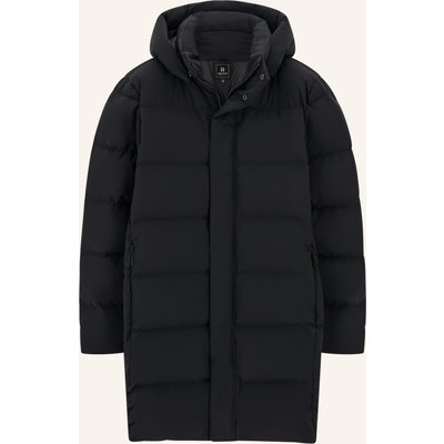 Boggi Milano Daunenmantel schwarz