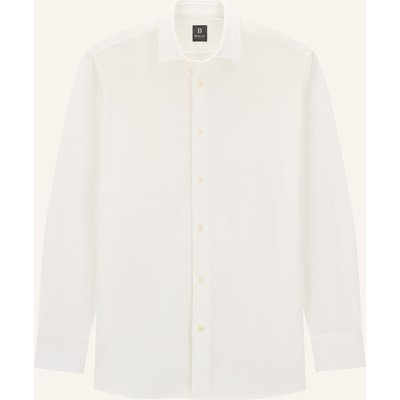 Boggi Milano Jerseyhemd Regular Fit weiss