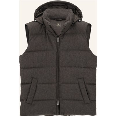 Boggi Milano Daunenweste Aus Cashmere braun
