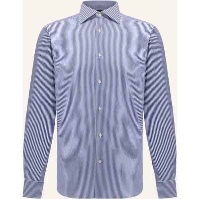 Boggi Milano Hemd Regular Fit blau