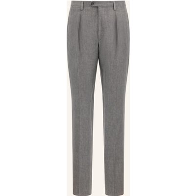 Boggi Milano Leinenhose grau