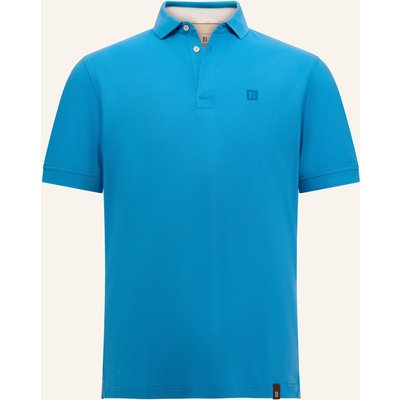Boggi Milano Piqué-Poloshirt blau