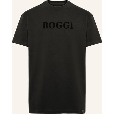 Boggi Milano T-Shirt schwarz