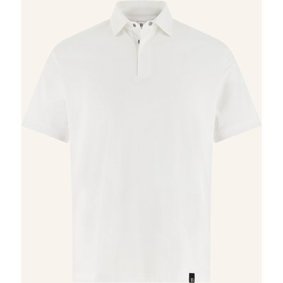 Boggi Milano Piqué-Poloshirt weiss