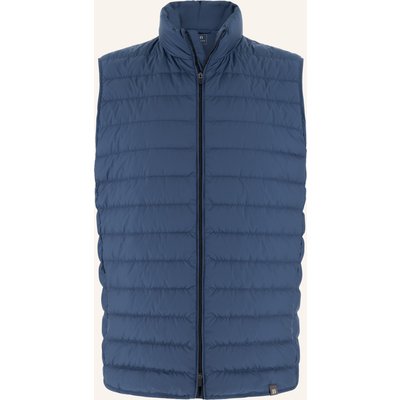 Boggi Milano Daunenweste Aus Cashmere blau