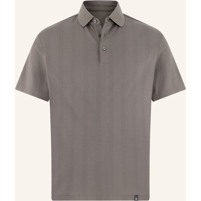 Boggi Milano Piqué-Poloshirt braun