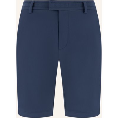 Boggi Milano Leinenshorts blau
