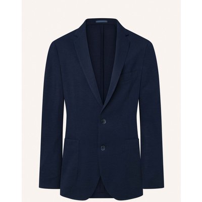 Hackett London Anzugjacke Ultra Lw Pique Knit blau