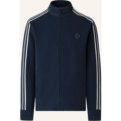 Hackett London Hoodiejacke Hs Tape Track Fz blau