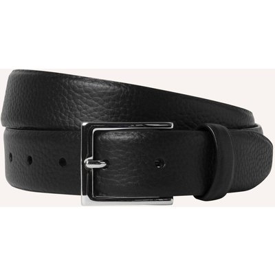 Hackett London Gürtel 32mm Pebble Belt schwarz