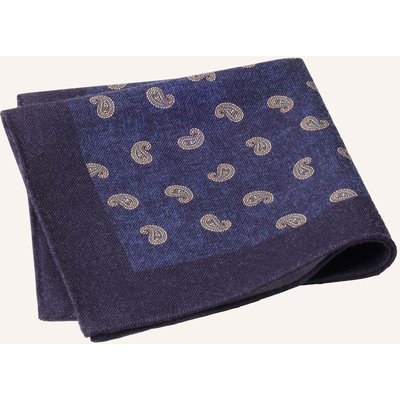 Hackett London Taschentuch Small Paisley Hank blau