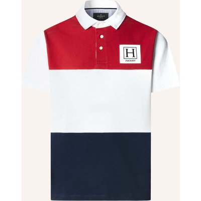Hackett London Poloshirt Heritage H Pc Rby Ss rosa