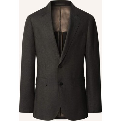 Hackett London Sakko Linen Delave Hopsack gruen