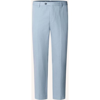 Hackett London Chino Cotton Linen Chino blau