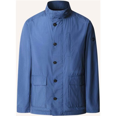 Hackett London Regenjacke Reversible Jacket blau