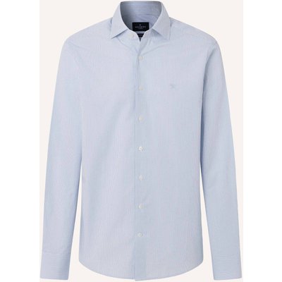 Hackett London Freizeithemd City Bengal blau