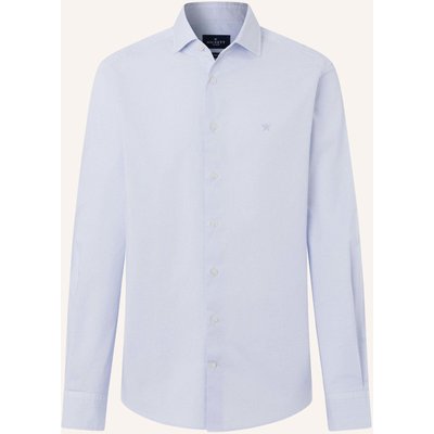 Hackett London Freizeithemd Ess Stretch Pop blau