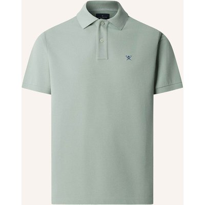 Hackett London Poloshirt Slim Fit Logo gruen
