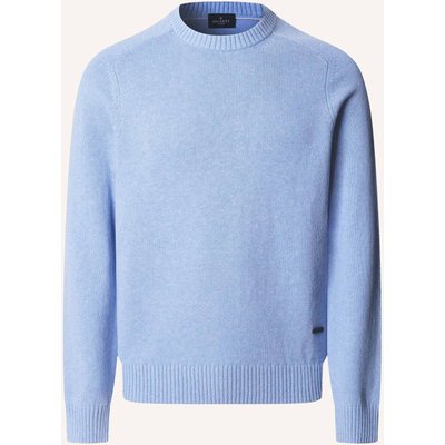 Hackett London Pullover Saddle Crew blau