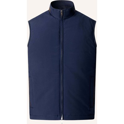 Hackett London Gilet Windsor Gilet blau