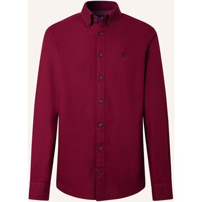 Hackett London Freizeithemd Ess Gmt Dyed Oxford rot