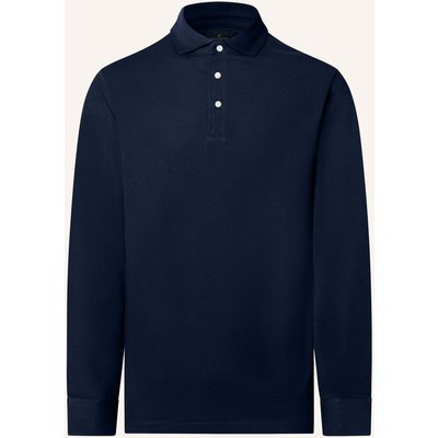 Hackett London Poloshirt Pima Cotton Polo Ls blau