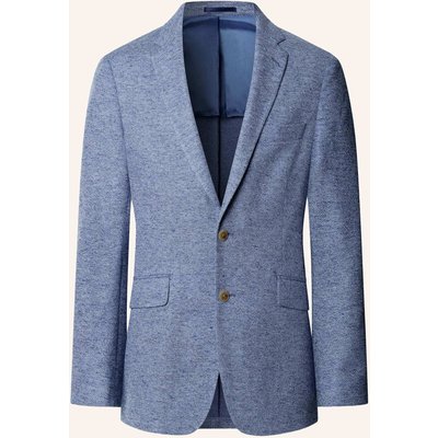 Hackett London Sakko Cott Lin Jersey Cc blau