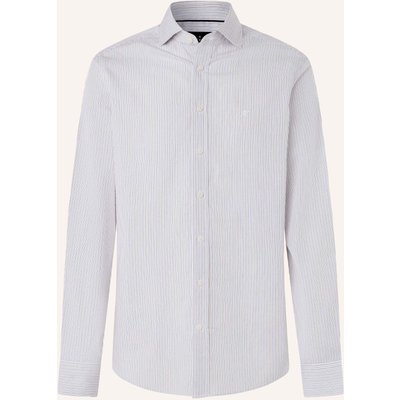 Hackett London Freizeithemd Echo Stripe braun