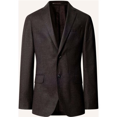 Hackett London Sakko Performance Flannel braun