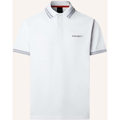 Hackett London Poloshirt Hs Micro Tip Polo weiss