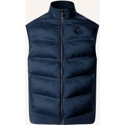 Hackett London Sweatshirt Hs Ultra Hybrid Glt Fz blau