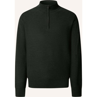 Hackett London Pullover Sr Stitch Hzip gruen