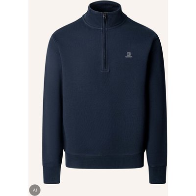 Hackett London Sweatshirt Hrtg H Sml Logo Hz blau