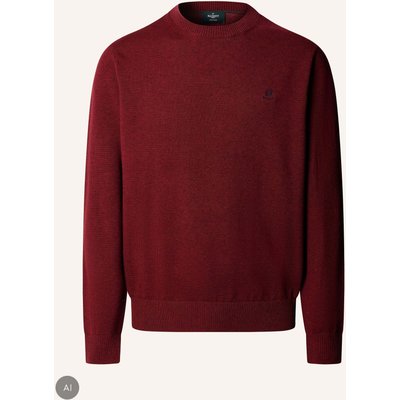 Hackett London Pullover Hrtg Cotton H Crew rot