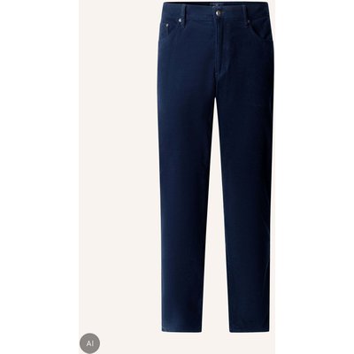 Hackett London Jogginghose Moleskin 5pkt blau