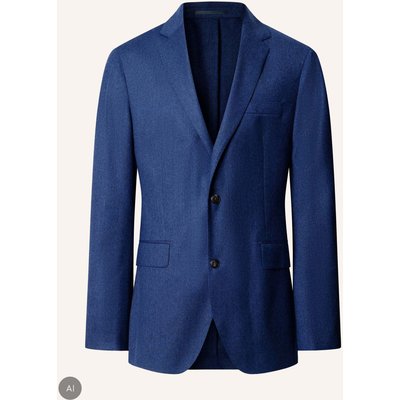 Hackett London Sakko Performance Flannel blau
