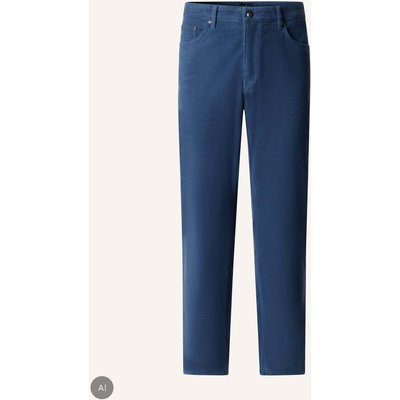 Hackett London Jogginghose Moleskin 5pkt blau