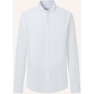 Hackett London Freizeithemd Sr Eve Wing Pleat Dc weiss