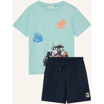 S.Oliver Red Shorty-Schlafanzug blau