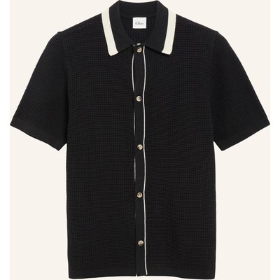 S.Oliver Strickpullover schwarz