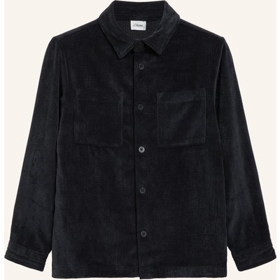S.Oliver Red Cord-Overjacket schwarz