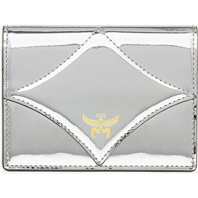 Mcm Geldbörse silber