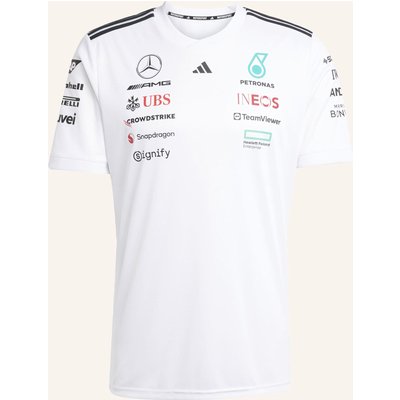 Adidas Mercedes - Amg Petronas Formula One Team White Driver Trikot weiss