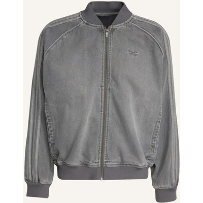 Adidas Originals Sst Adicolor Loose Sst Jeansjacke, Black Wash grau