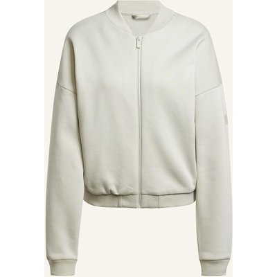 Adidas Essentials Contemporary Logo Bomberjacke beige