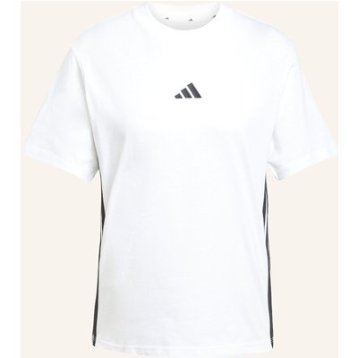 Adidas T-Shirt Essentials 3-Streifen weiss